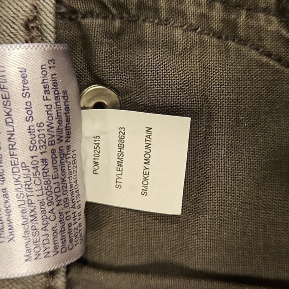 💕NYDJ💕 Ava High Waist Flare Jeans ~ Smokey Mountain Gray 12 NWT - Picture 15 of 16